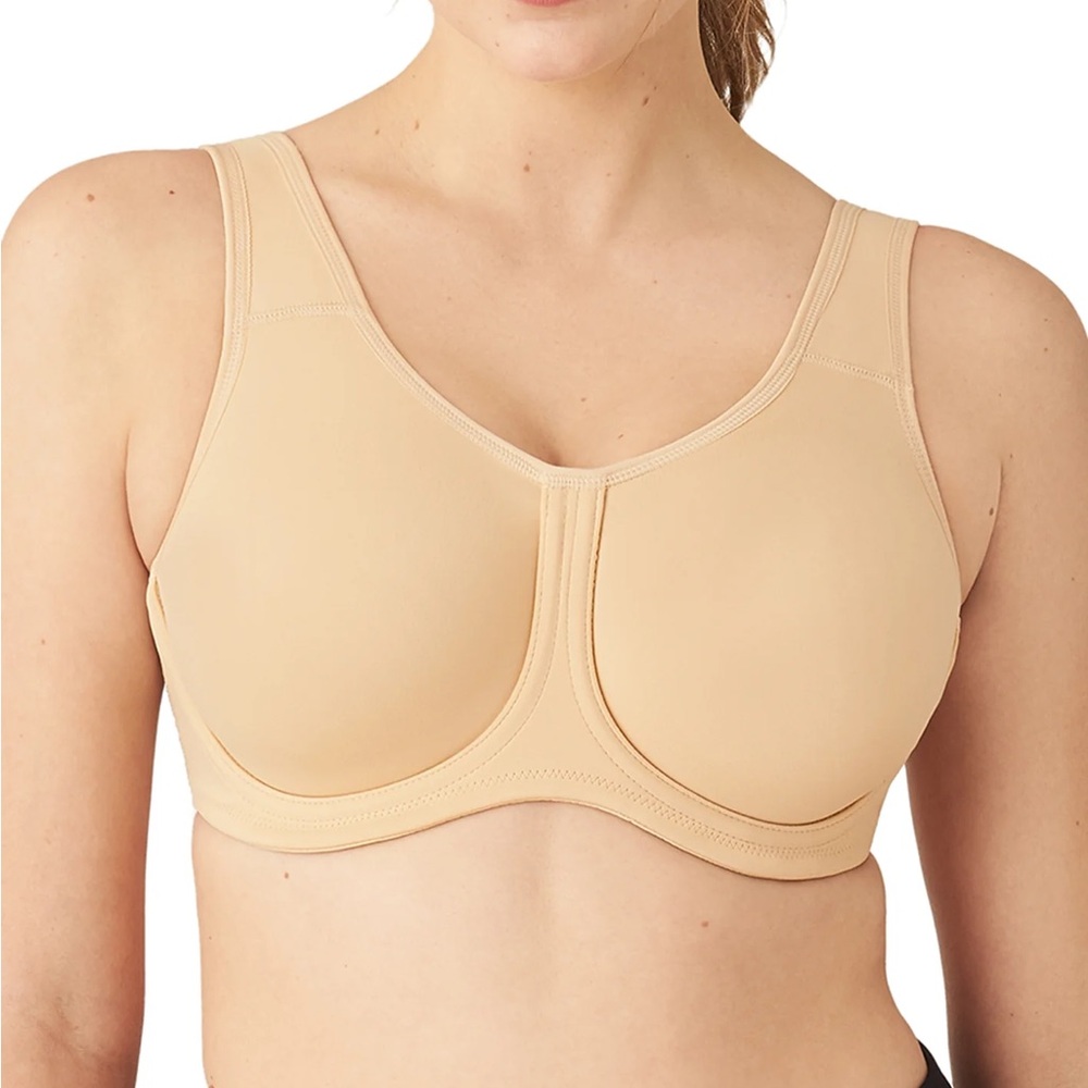 Wacoal Sport Simone Underwire Bra natural nude sz 34D nwt
